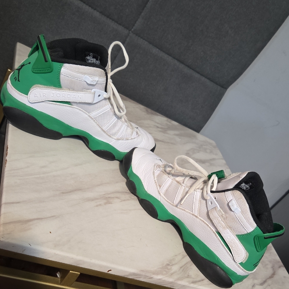 Jordan 6 Rings Size 9 Mens "Lucky Green" - Picture 6 of 7